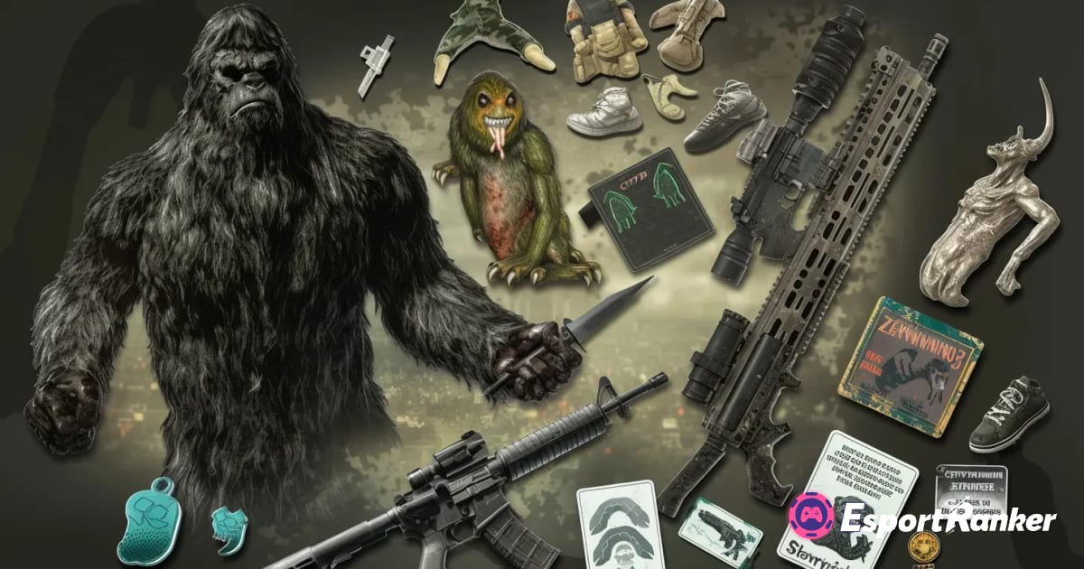 Desbloqueie recompensas com o tema Cryptid no evento Cryptid Bootcamp do MW3