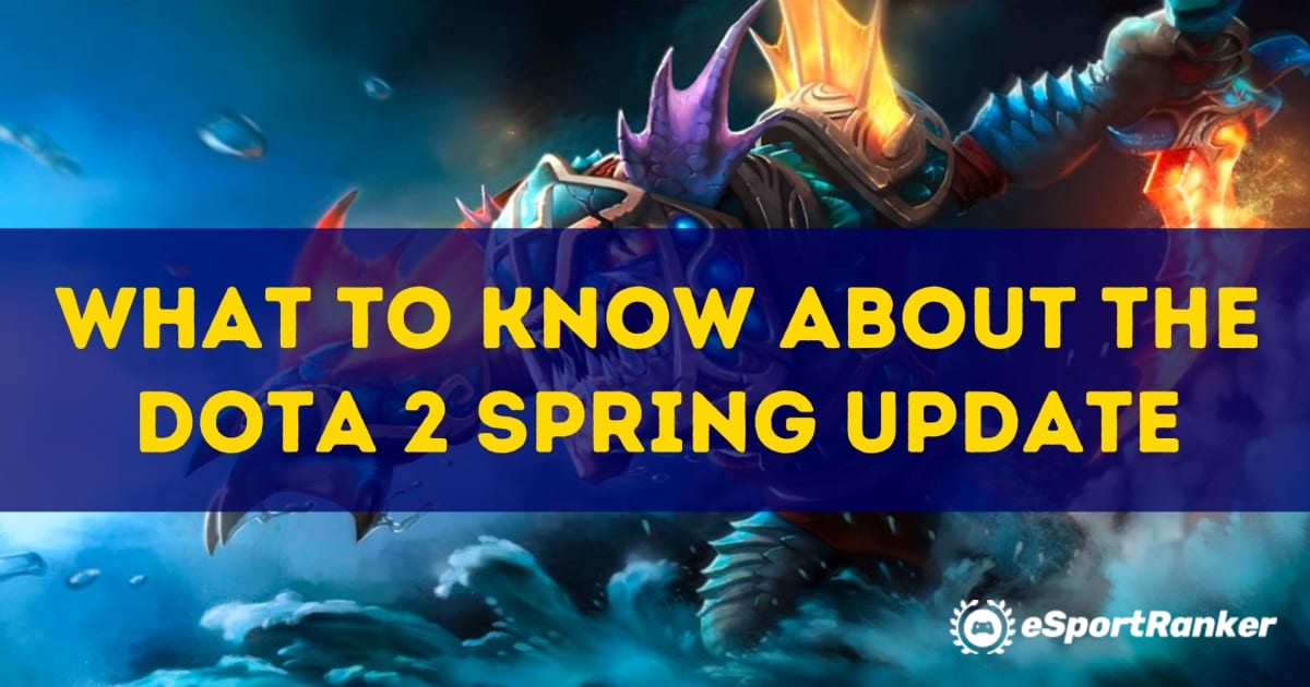 O que saber sobre a atualização do Dota Spring