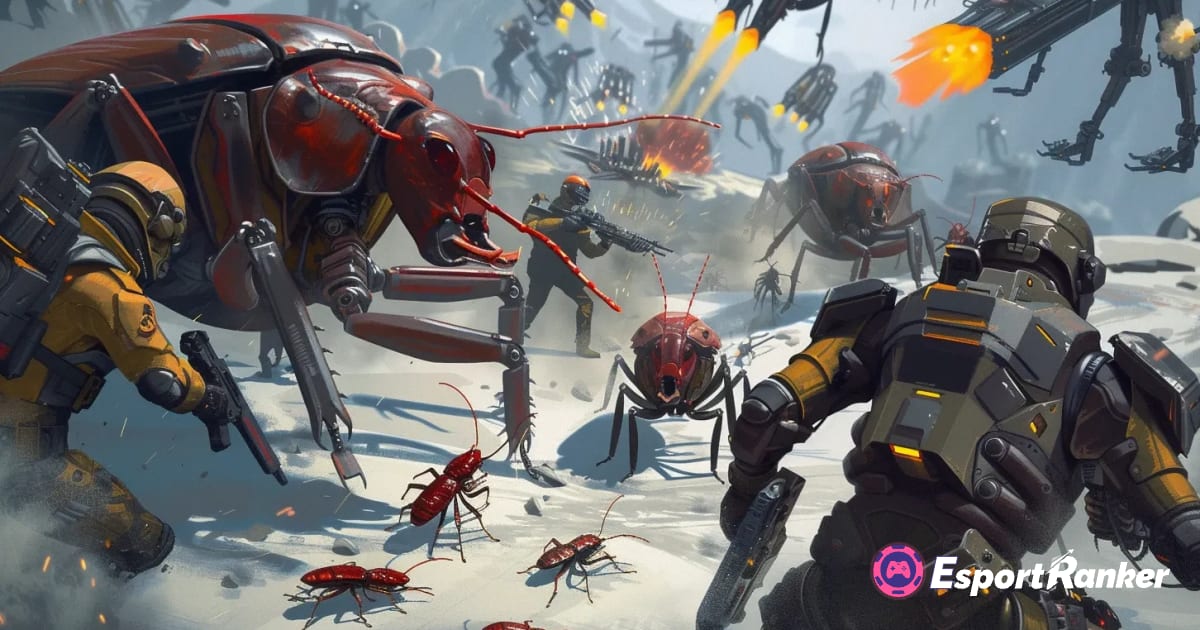 Derrote os Terminids e os Autômatos para proteger a Super Terra em Helldivers 2