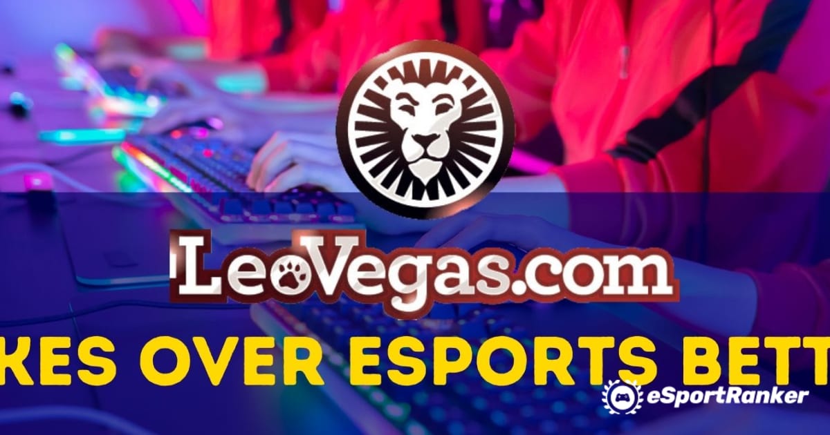 Leo Vegas assume as apostas de esports