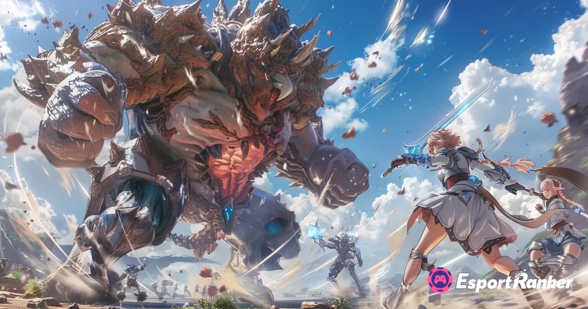 Domine as batalhas épicas contra chefes em Granblue Fantasy: Relink