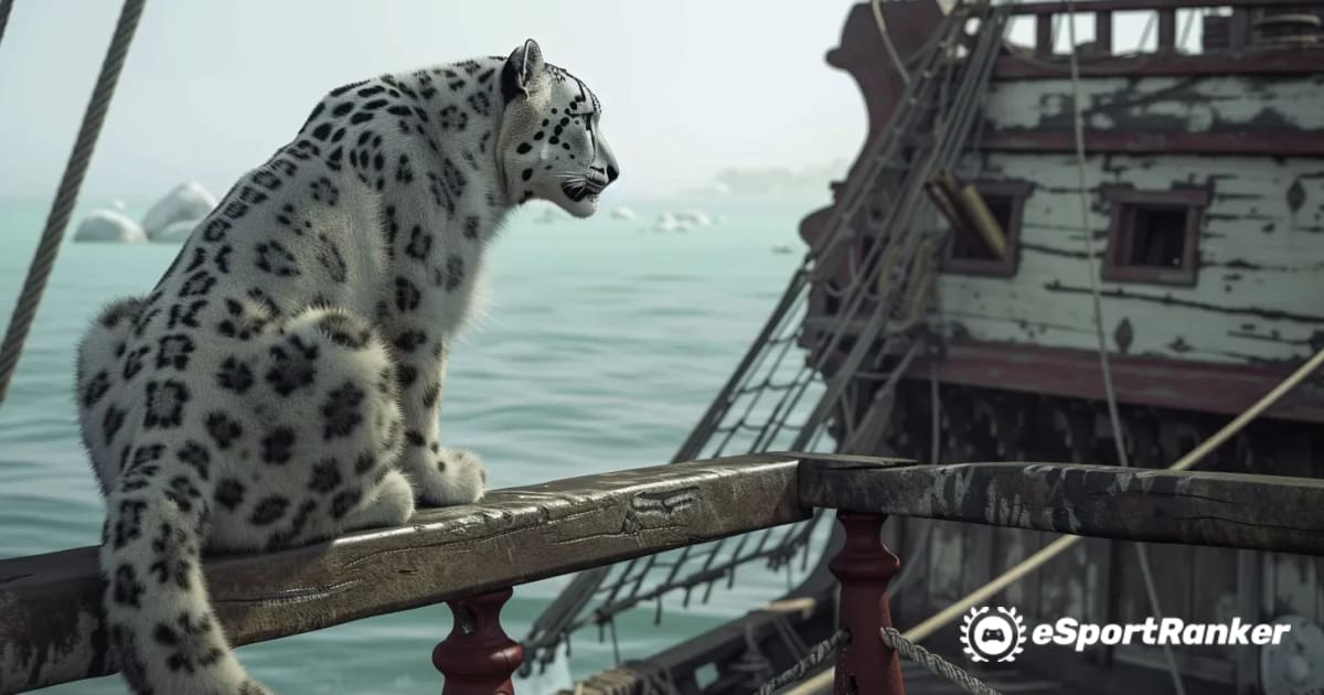 Desbloqueie o animal de estimação Snow Leopard em Skull and Bones: um companheiro cobiçado para suas aventuras