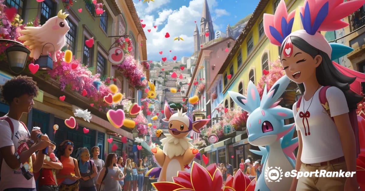Carnaval do Amor Pokémon Go: Pokémon raros, bônus e muito mais!